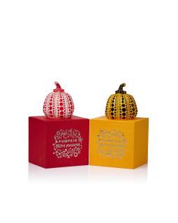 Yayoi Kusama - Yellow and Red Pumpkins