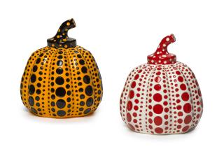 Yayoi Kusama - Yellow Pumpkin & Red Pumpkin (2 Works)