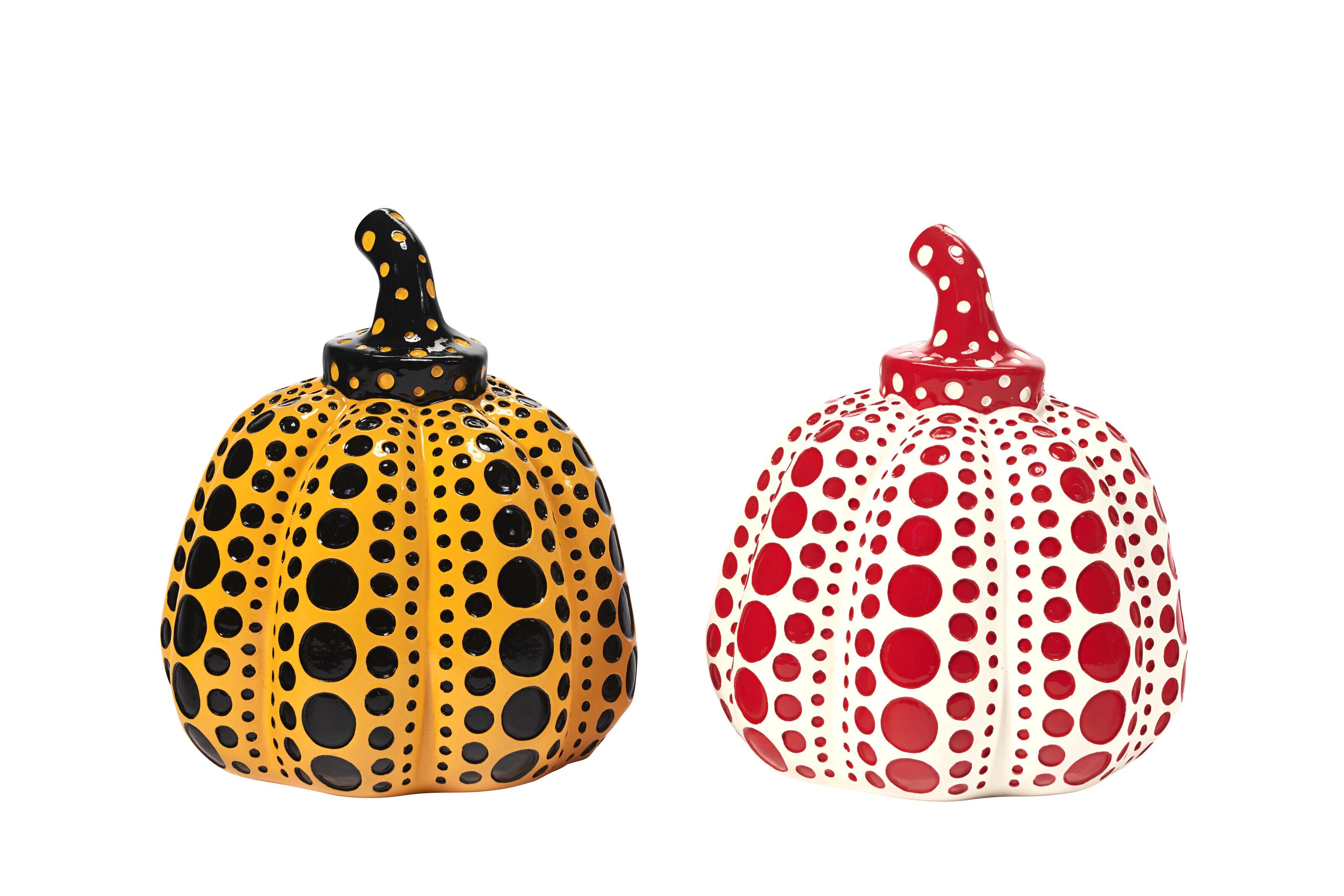 Yayoi Kusama - Yellow Pumpkin & Red Pumpkin