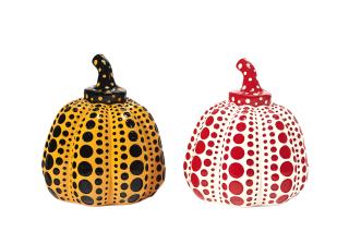 Yayoi Kusama - Yellow Pumpkin & Red Pumpkin