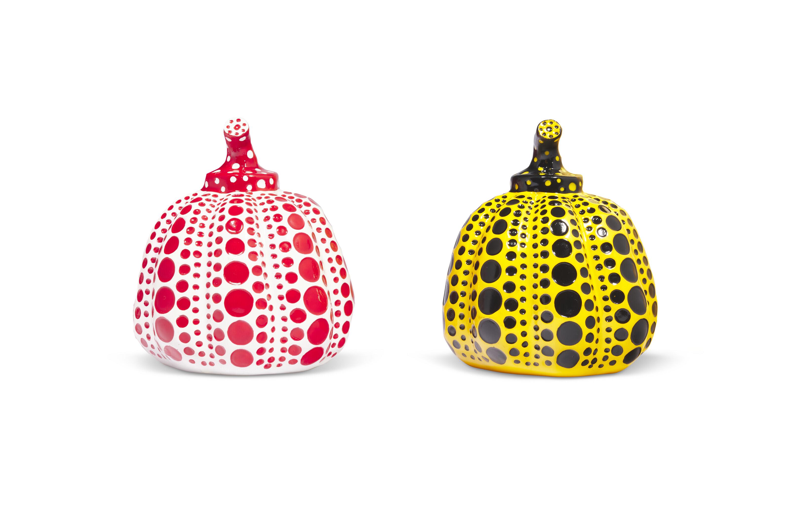 Yayoi Kusama - Yellow Pumpkin & Red Pumpkin