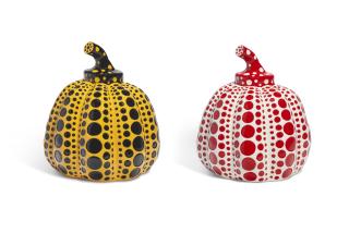 Yayoi Kusama - Yellow Pumpkin & Red Pumpkin
