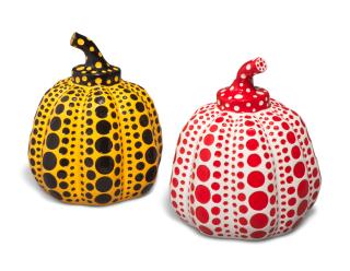 Yayoi Kusama - Yellow Pumpkin & Red Pumpkin