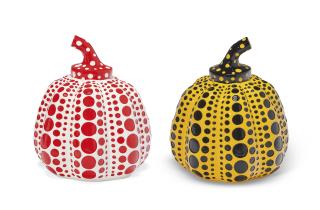 Yayoi Kusama - Yellow Pumpkin & Red Pumpkin