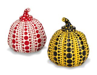 Yayoi Kusama - Yellow Pumpkin & Red Pumpkin
