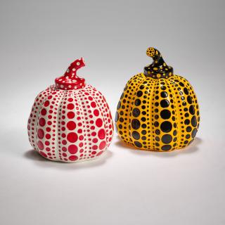 Yayoi Kusama - Yellow Pumpkin & Red Pumpkin