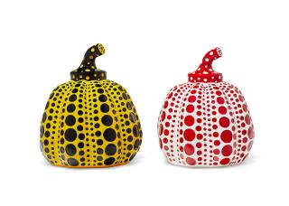 Yayoi Kusama - Yellow Pumpkin & Red Pumpkin