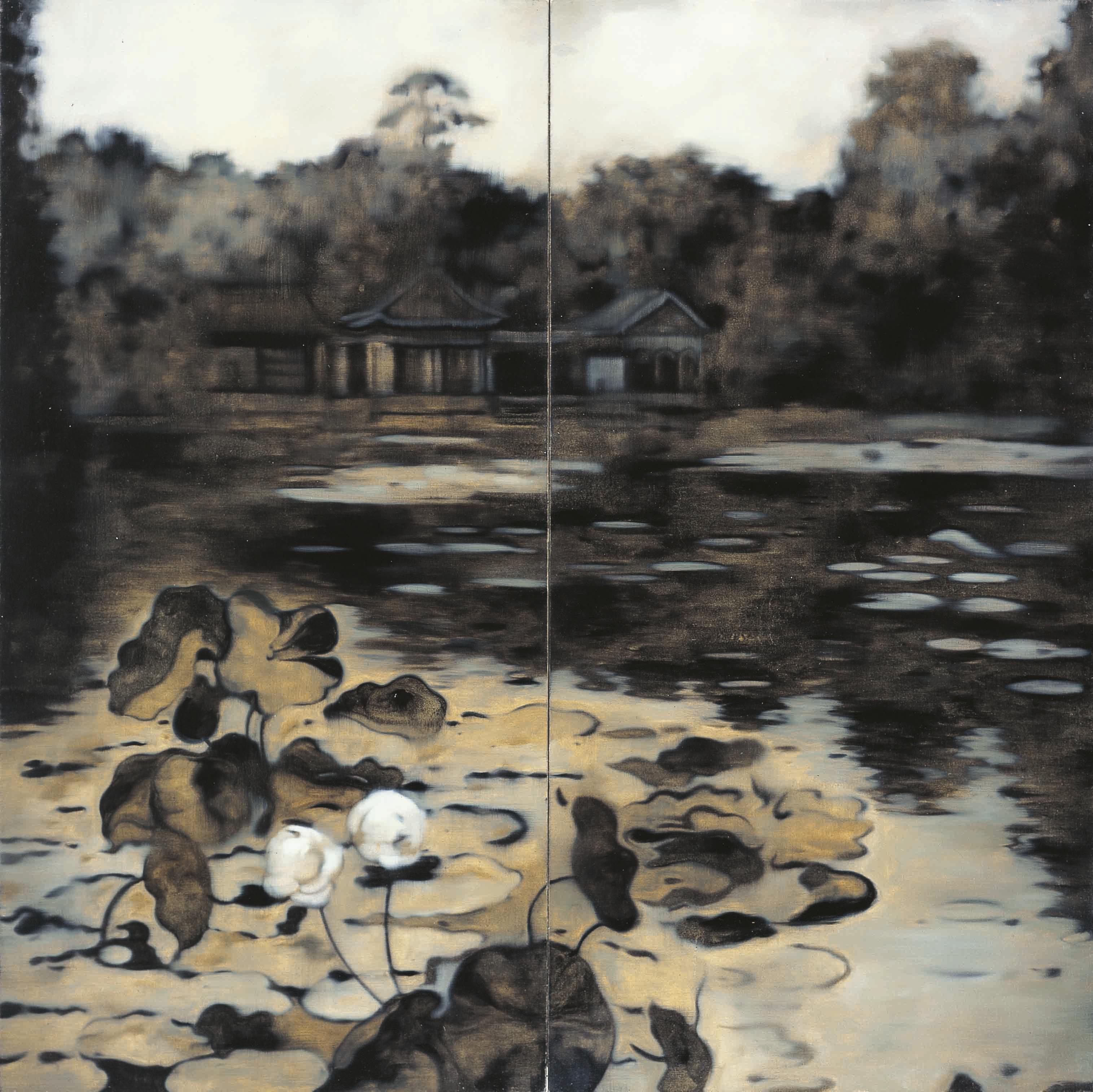 Ye Jianqing - Lotus Reflections: Distant Pavilion