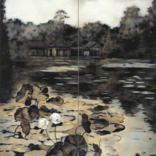 Ye Jianqing - Lotus Reflections: Distant Pavilion