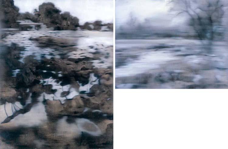 Ye Jianqing - Tranquility of Lotus Pond, Forest in the Wind