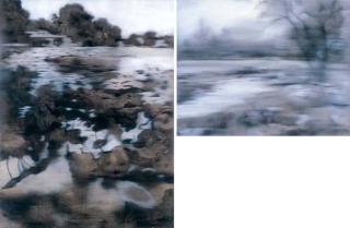 Ye Jianqing - Tranquility of Lotus Pond, Forest in the Wind