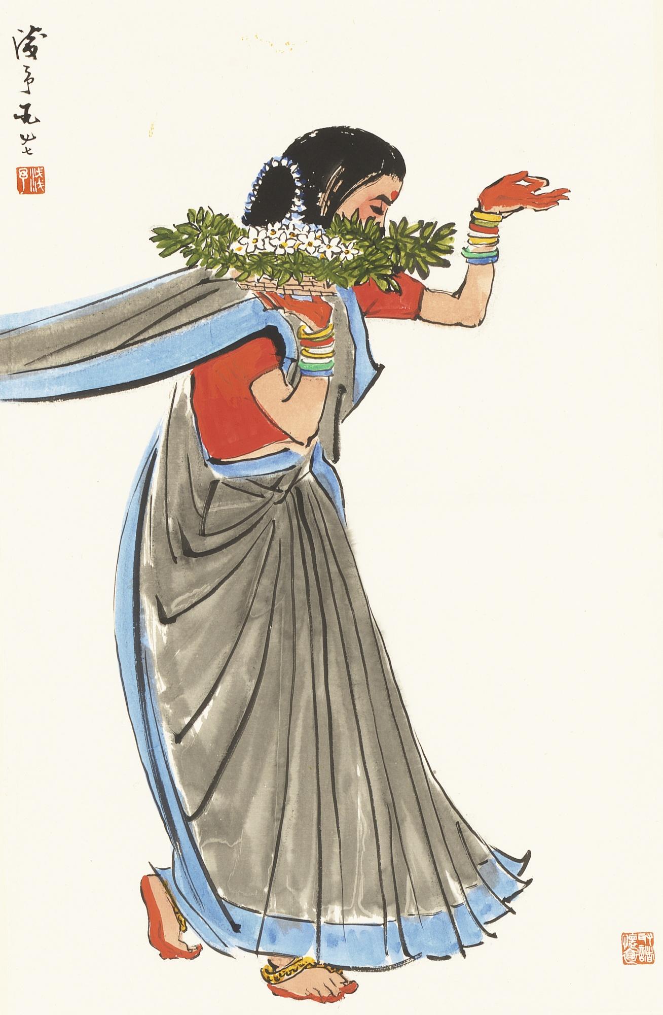 Ye Qianyu - Indian Dancer