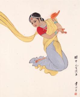 Ye Qianyu - Indian Dancer
