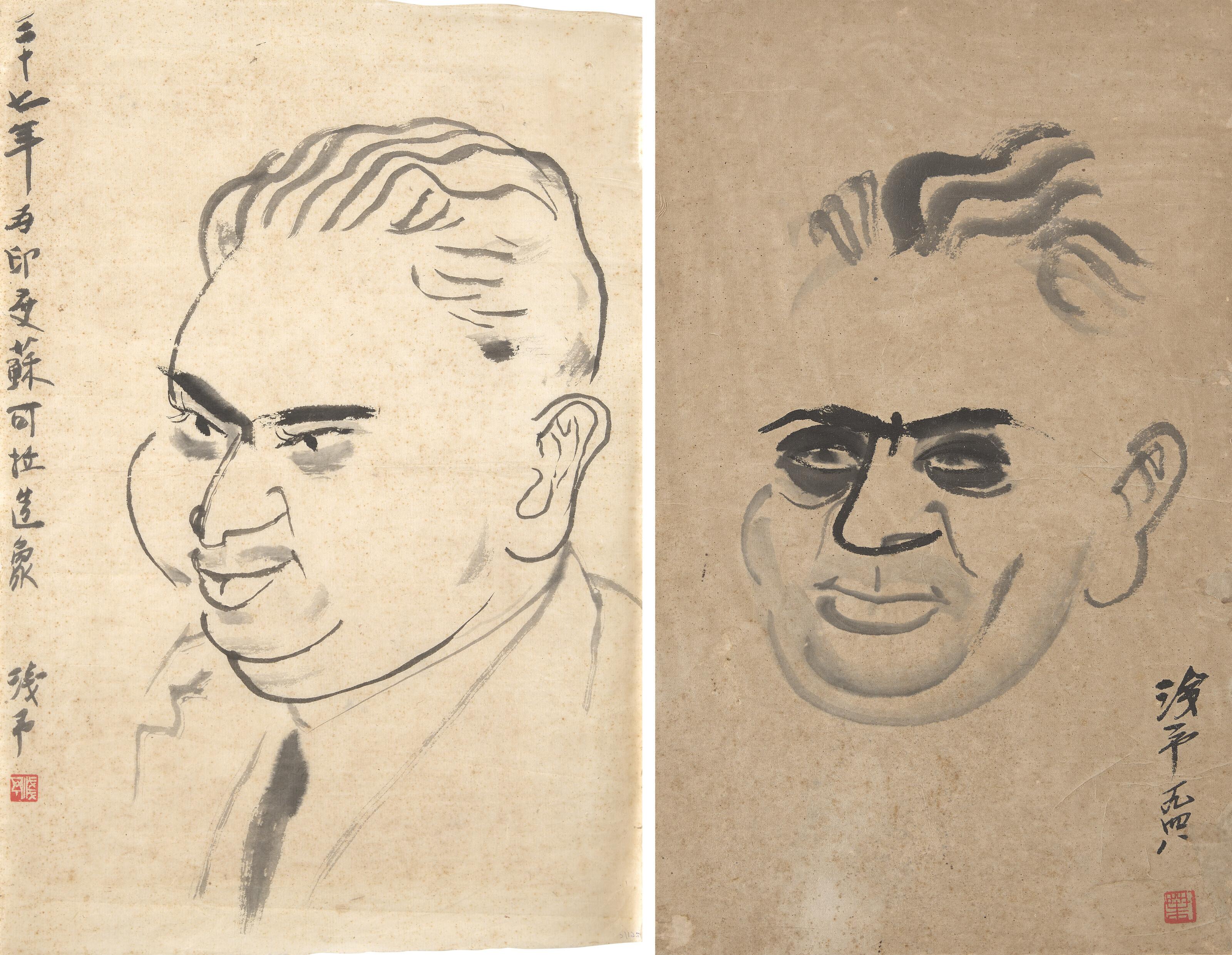 Ye Qianyu - Portraits of Y.K. Shukla and Correspondences