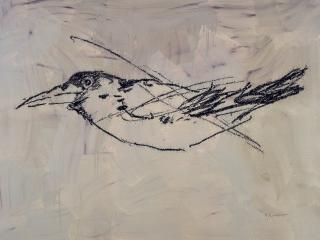 Ye Yongqing - Painting Bird