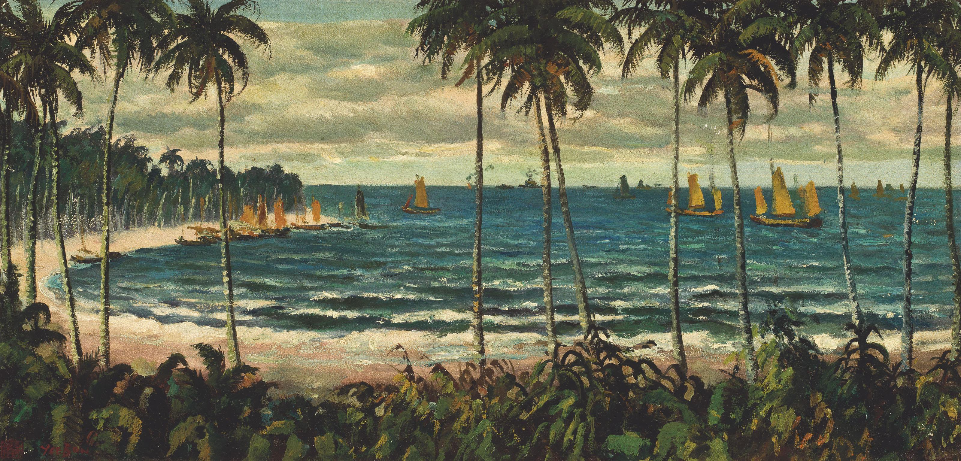 Yee Bon - Coastal Scene of Southern China