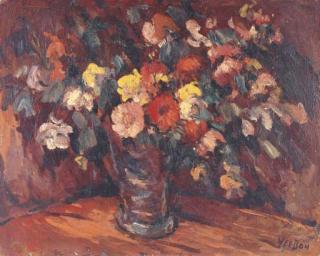 Yee Bon - Flowers in a Vase