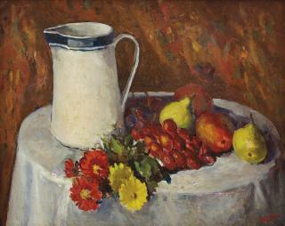 Yee Bon - Still Life With Flowers