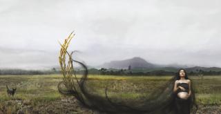 Yee I-Lann - Kinabalu Series: Huminodun