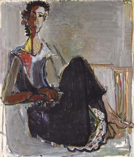 Yehezkel Streichman - Seated Woman - Tsila