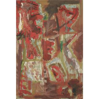 Yehezkel Streichmann - Red Landscape