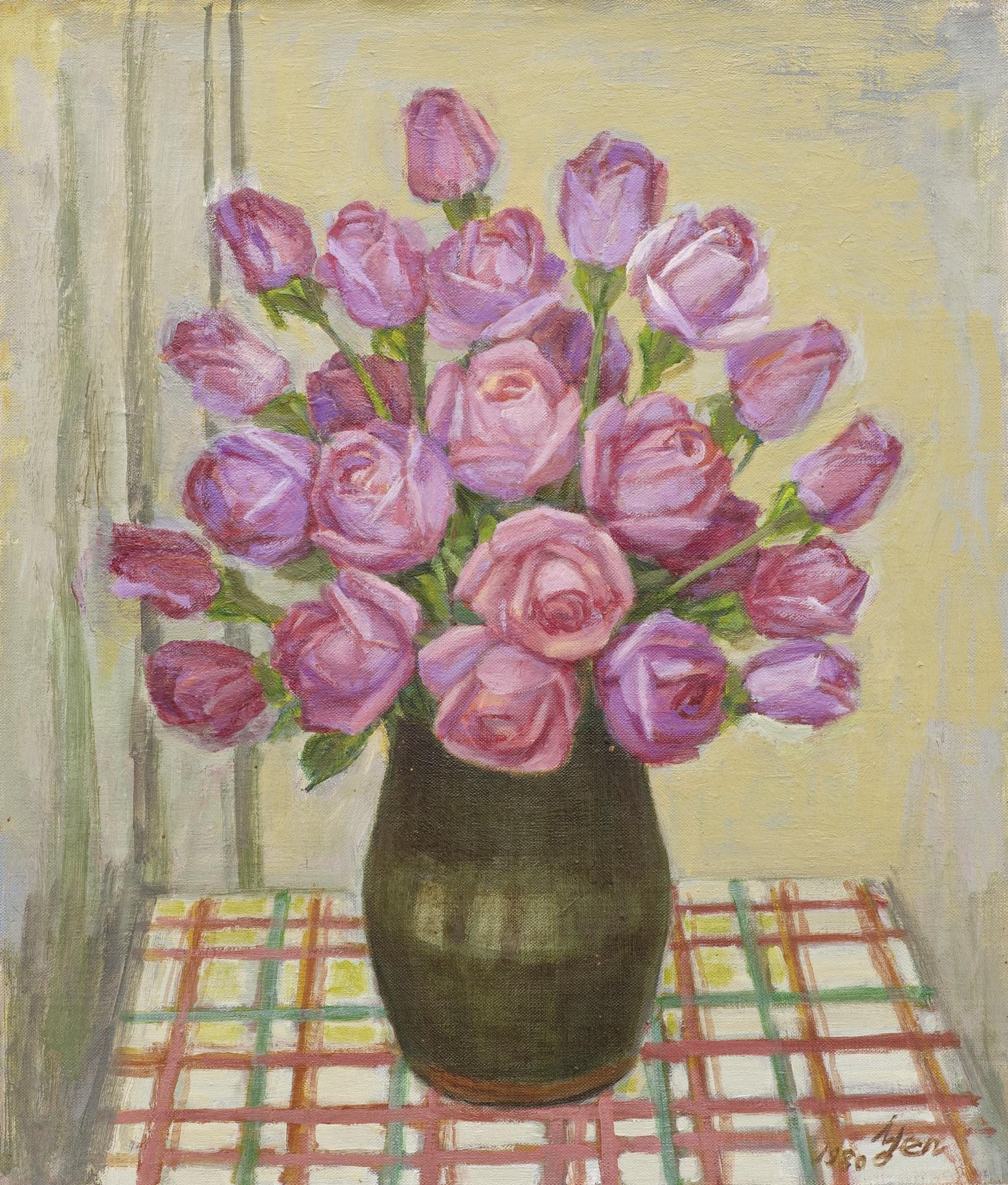 Yen Shui-Lung - Still Life With Roses