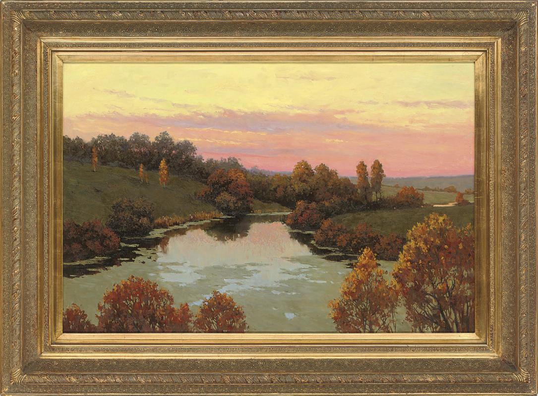 Yevgeni Gololobov - Autumn Sunset