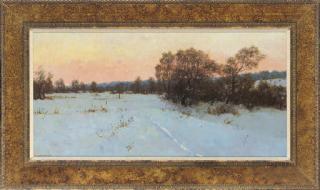 Yevgeni Gololobov - Winter sunset