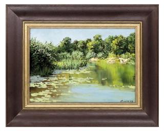 Yevgeny Gololobov - An idyllic pond