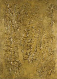 Yiannis Gaitis - Greek abstract In Gold
