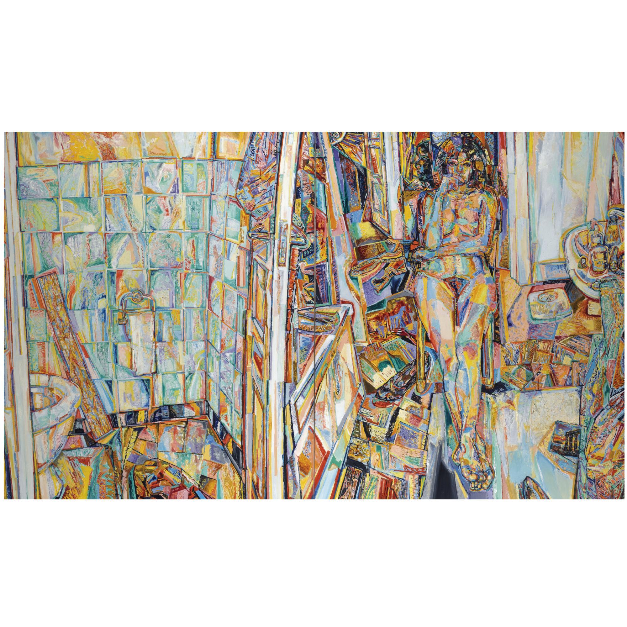 Yiannis Psychopedis - Greek Seated Nude