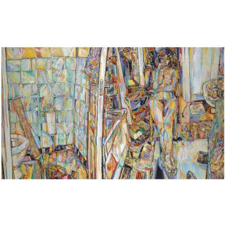 Yiannis Psychopedis - Greek Seated Nude