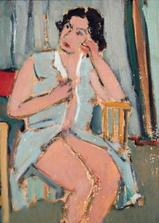 Yiannis Spyropoulos - Femme assise