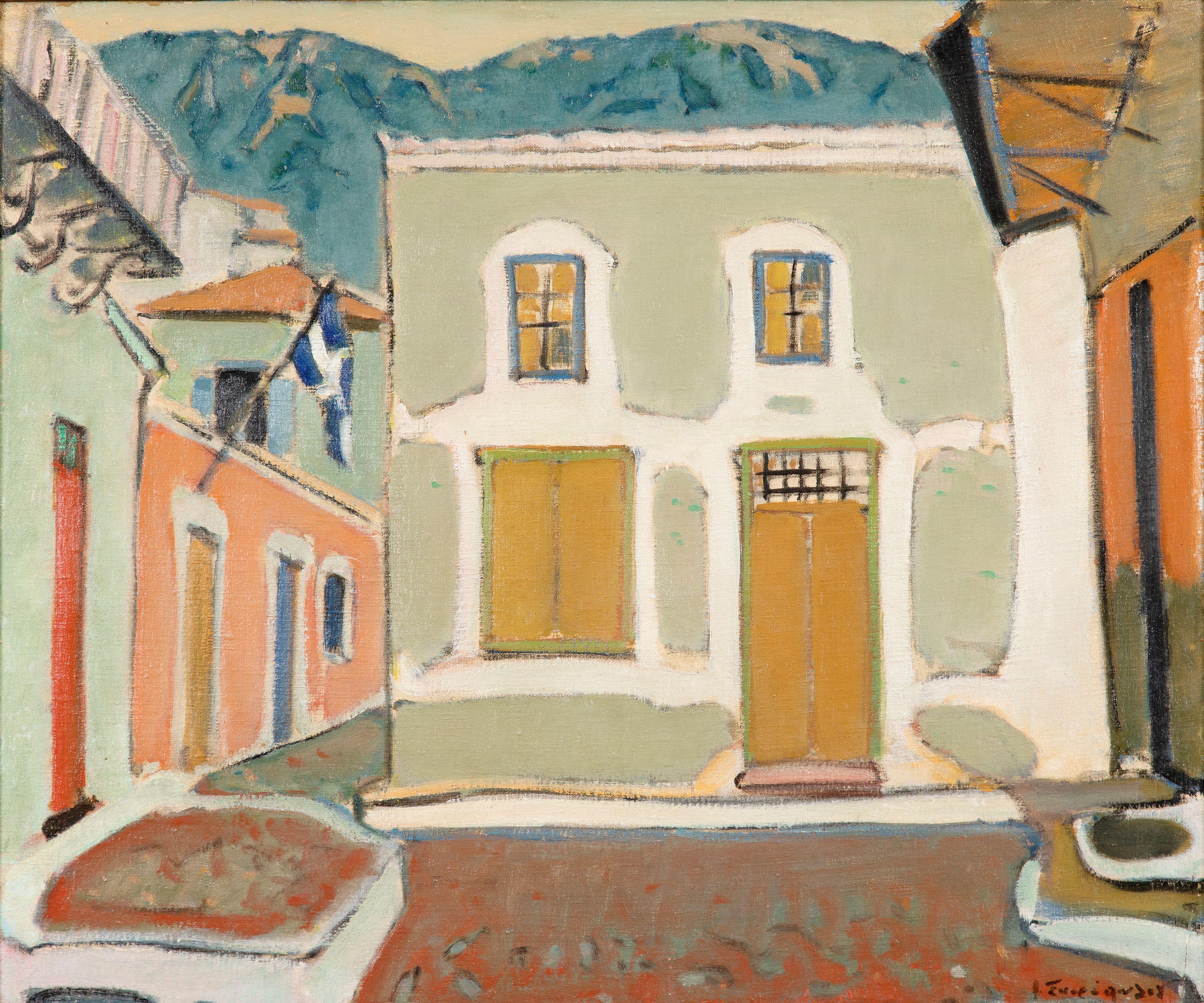 Yiannis Spyropoulos - Maisons à Hydra