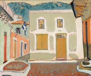 Yiannis Spyropoulos - Maisons à Hydra