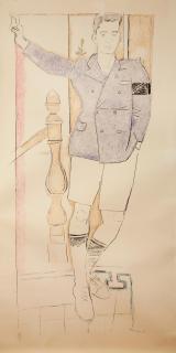 Yiannis Tsarouchis - Young student,1977