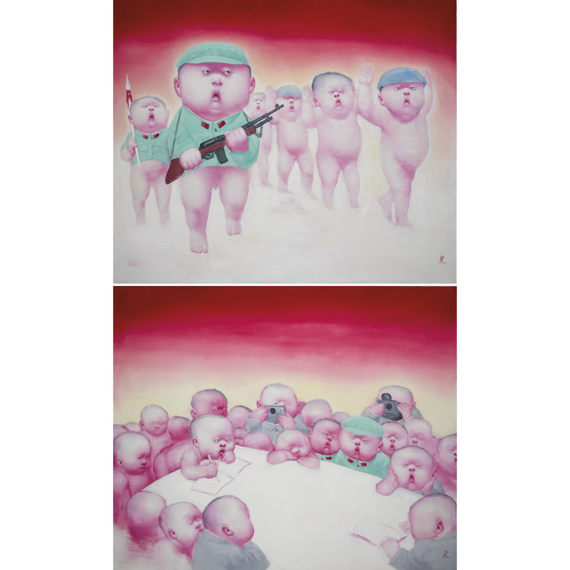 Yin Kun - Chinese Baby War No. 4 And No. 5 (Set Of 2)  