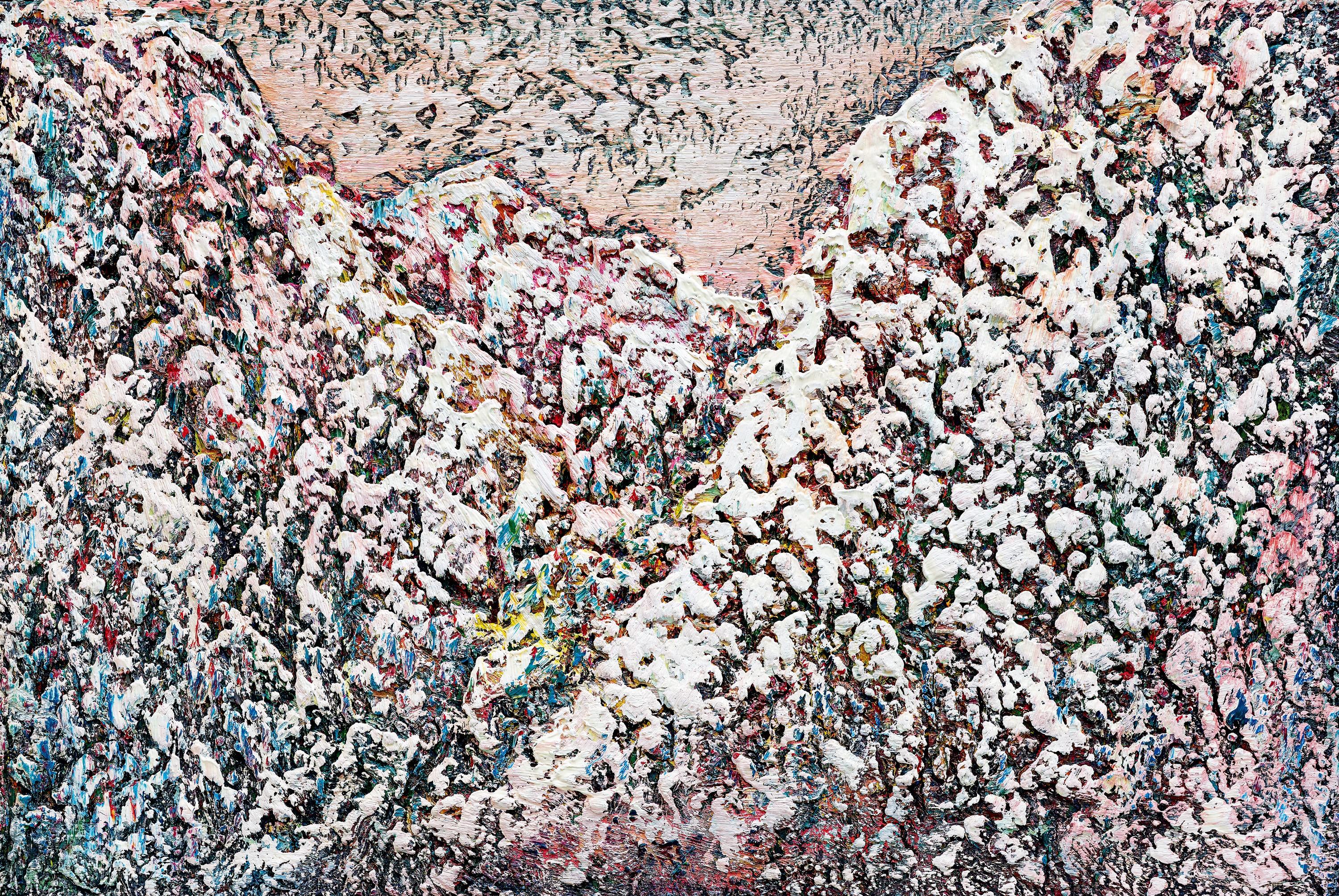 Yin Zhaoyang - Snow Valley(Painted In 2015)