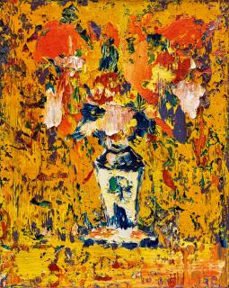 Yin Zhaoyang - Vase Of Flower(Painted In 2016)