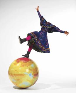 Yinka Shonibare, MBE - Girl On Globe