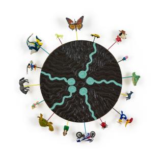 Yinka Shonibare - Toy Painting 34