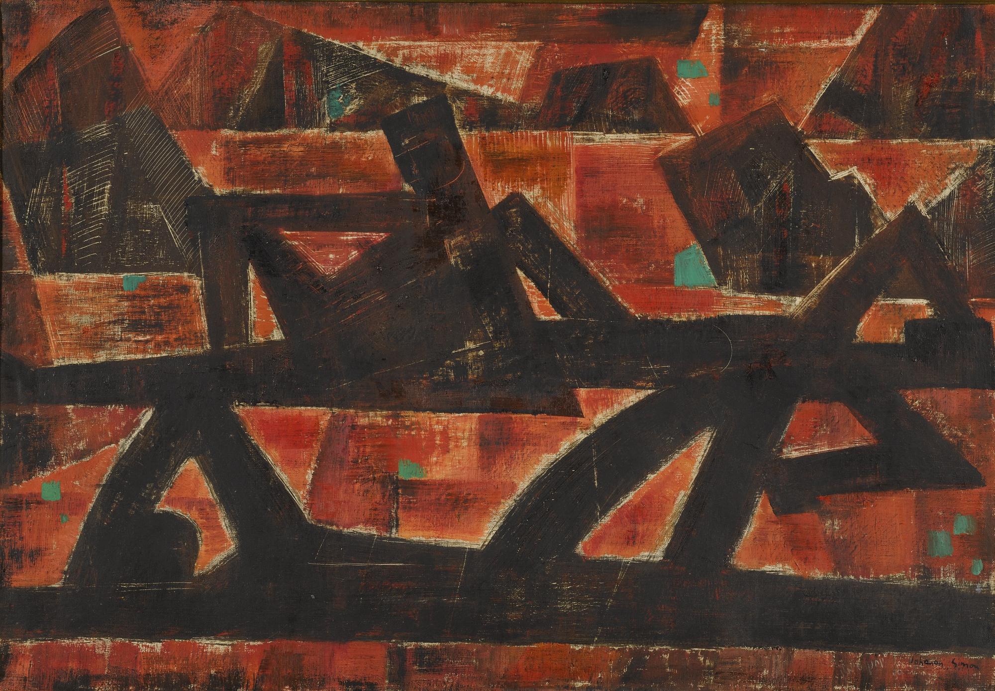 Yohanan Simon - Mineworkers At Rest