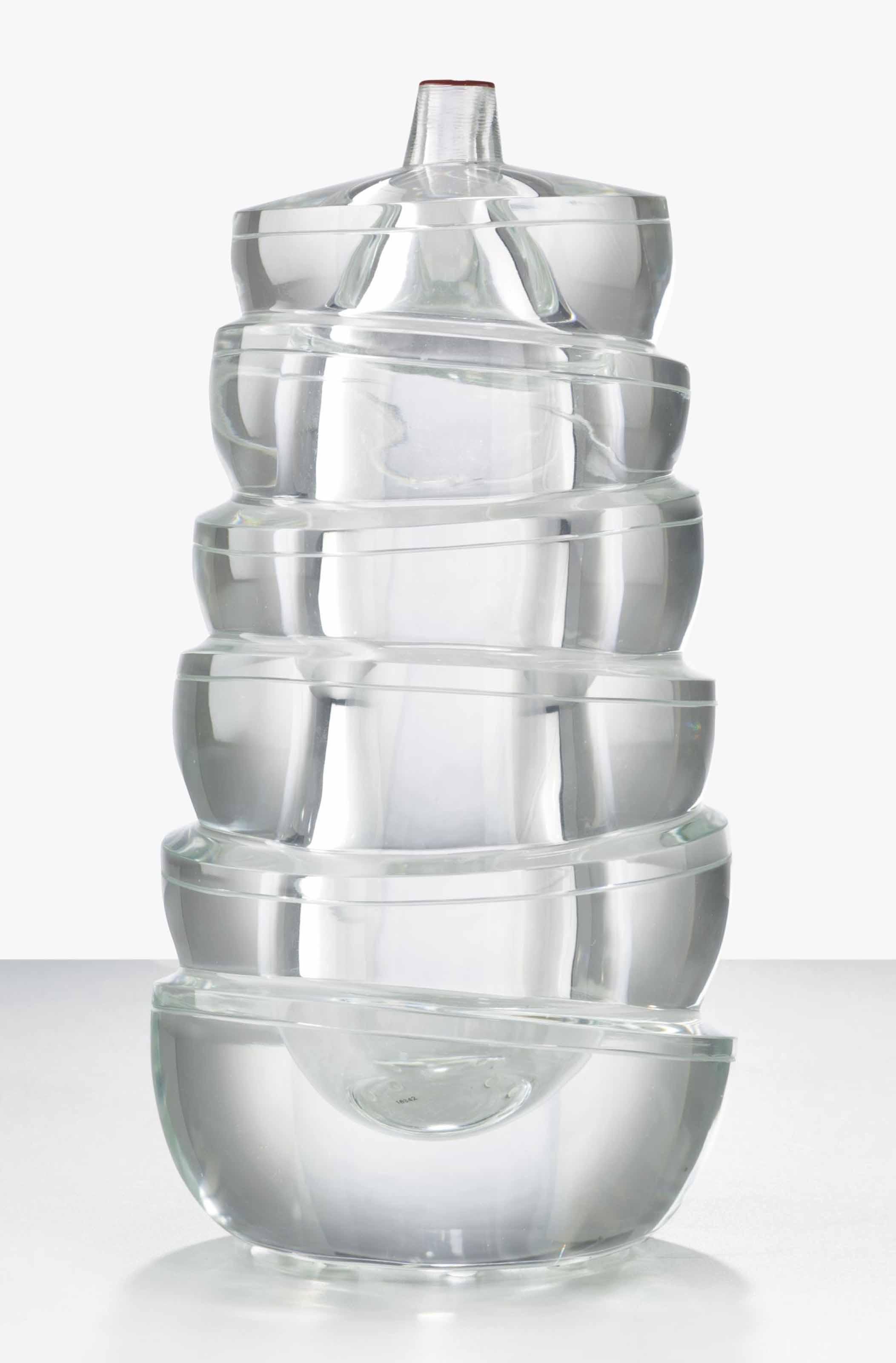 Yoichi Ohira - \'Cristallo Sommerso N. 46 - Scolpito\', 2008