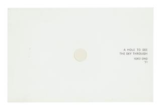 Yoko Ono - A Hole to See the Sky Through