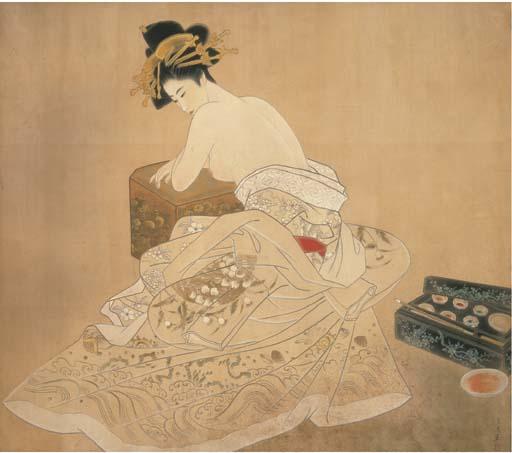 Yokoo Hogetsu - Yujo Tagasode (The Courtesan Tagasode)