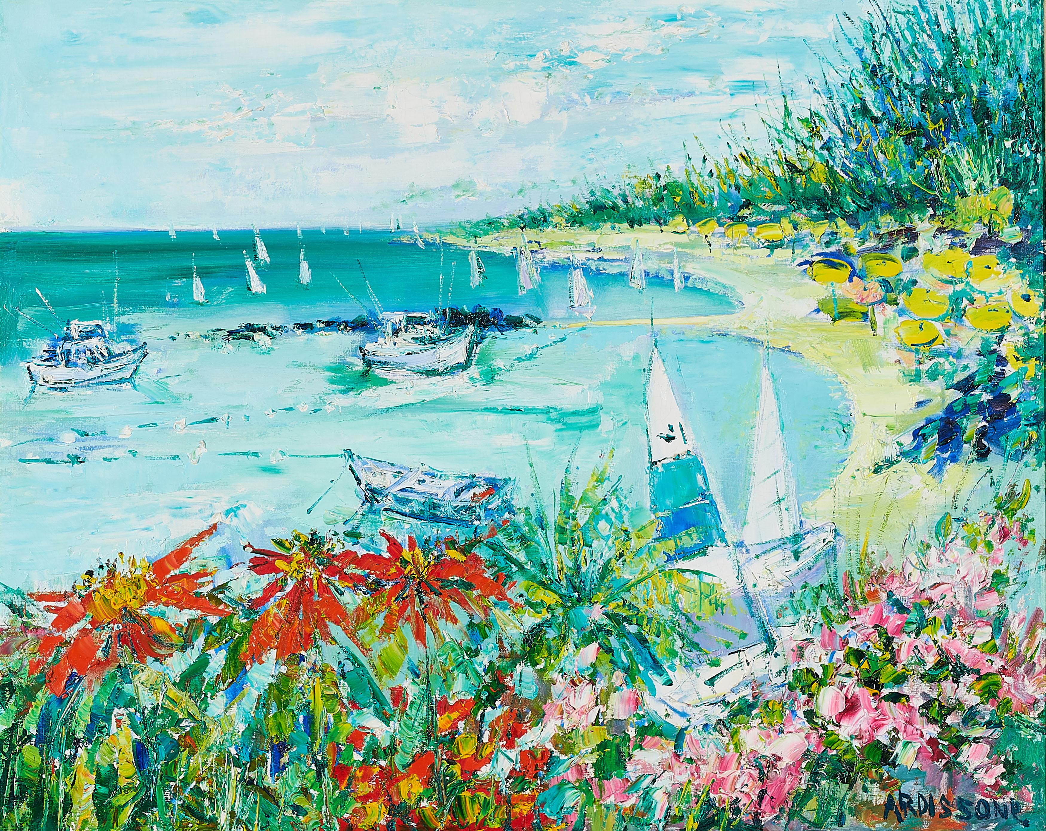 Yolande Ardisson - Küstenlandschaft.