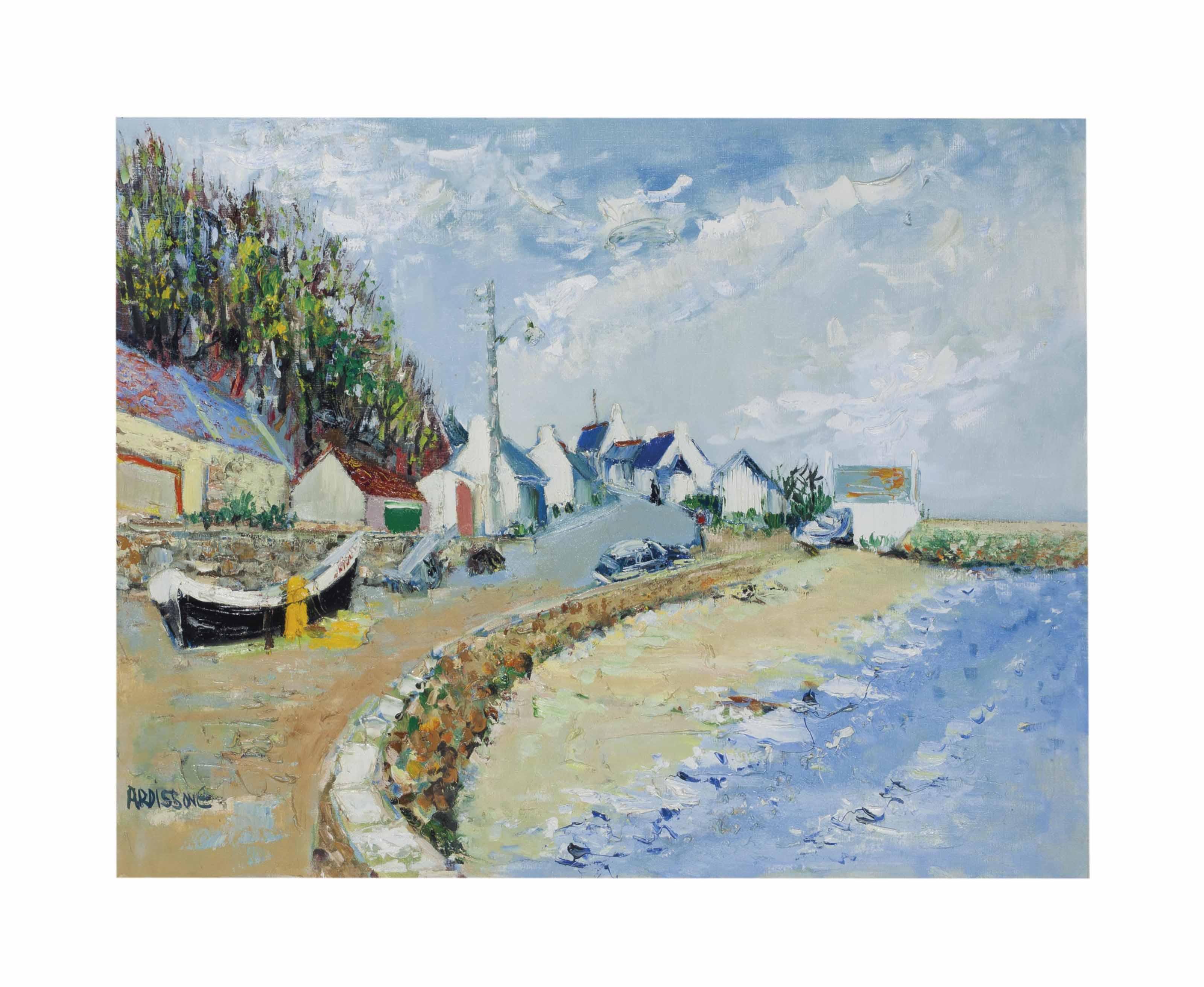 Yolande Ardissone - La route près de la mer