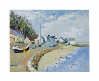 Yolande Ardissone - La route près de la mer