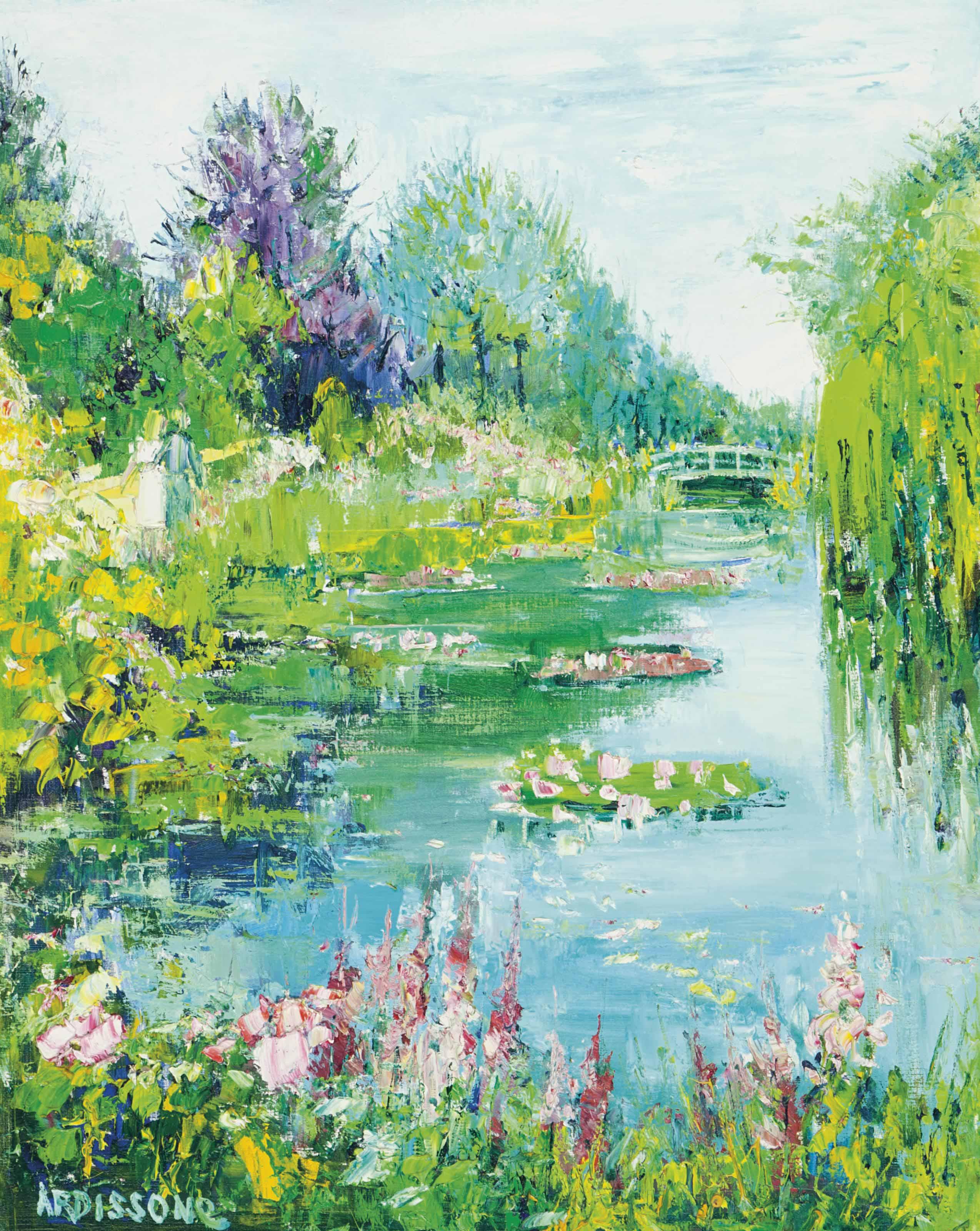 Yolande Ardissone - Les Nymphéas De Monet