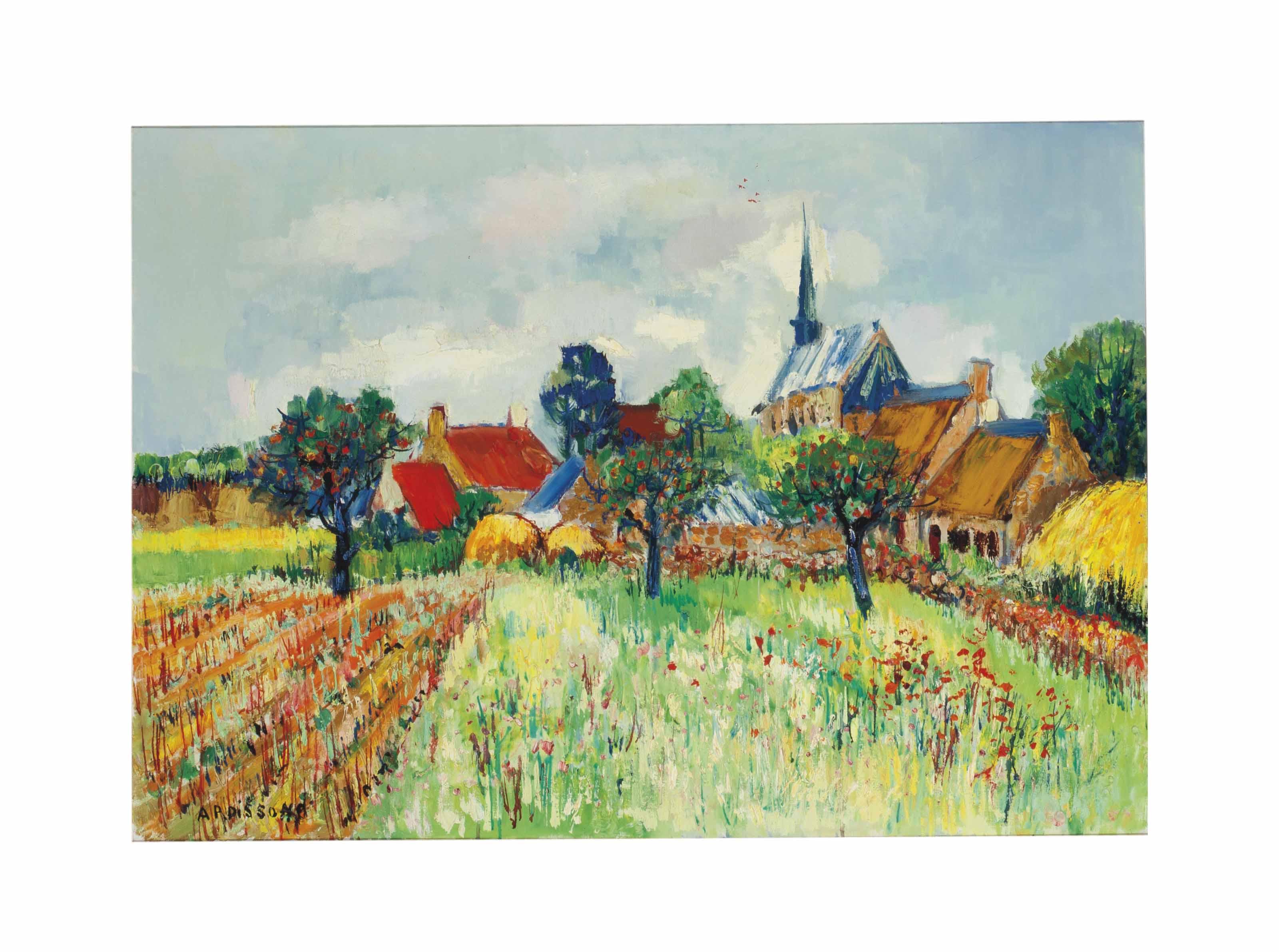 Yolande Ardissone - Les pommiers de hon jardin en Bretagne